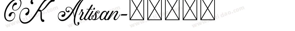 CK Artisan字体转换